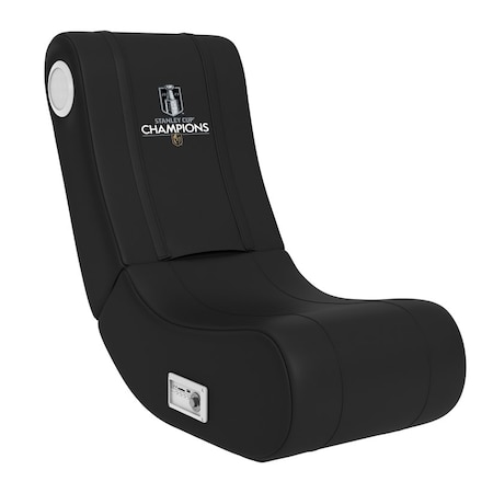 Dreamseat Game Rocker 100 with Vegas Golden Knights 2023 Champions Logo XZGARO100-PSNHL43037